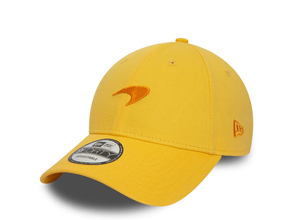 New Era Mclaren Racing Seasonal Yellow 9Forty Snapback  Casquette