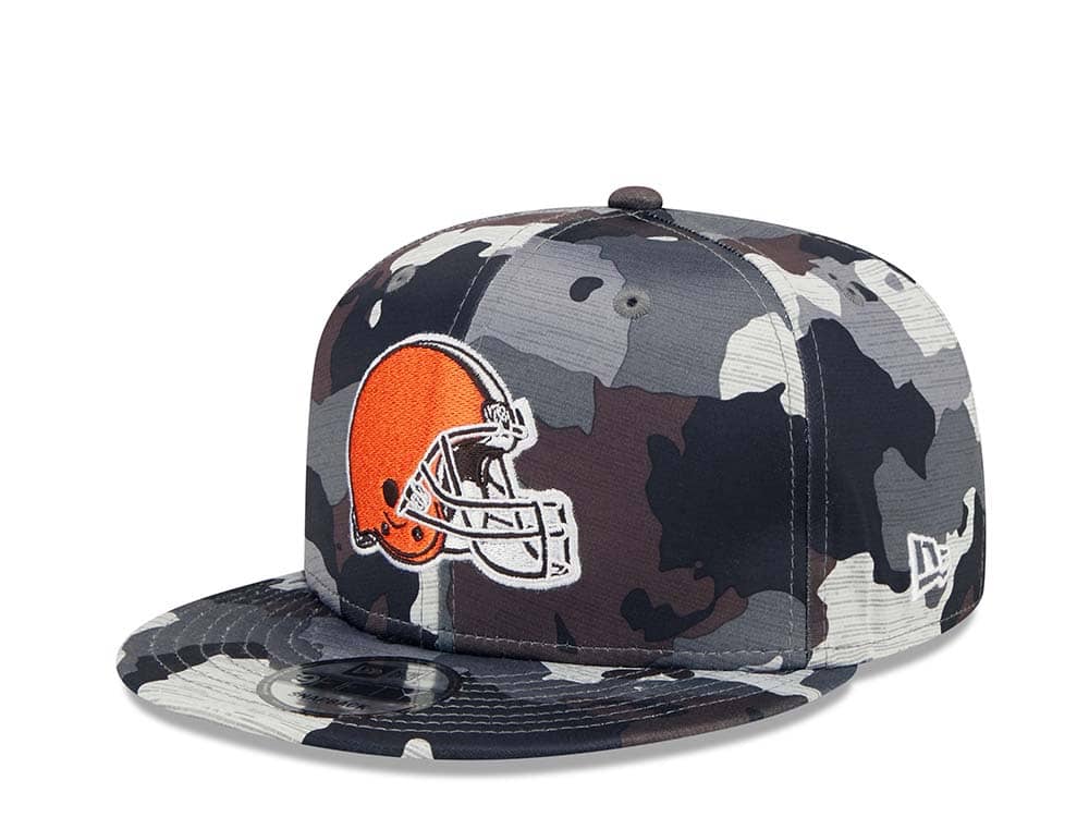 New Era Cleveland Browns NFL Training Camp 22 Camo 9Fifty Snapback Casquette