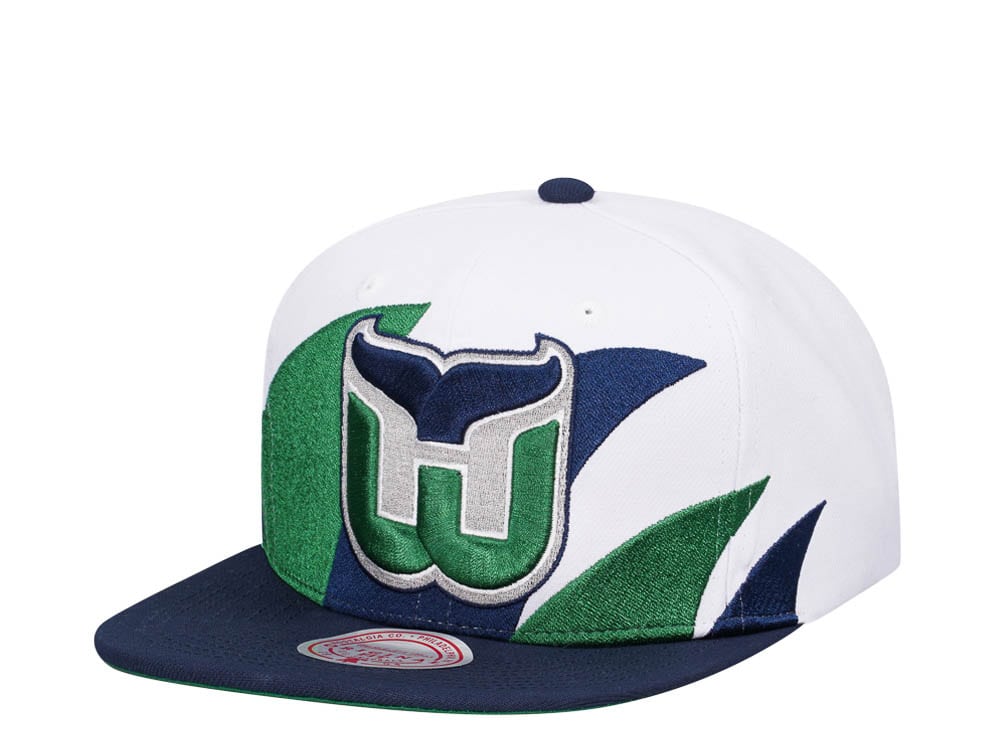 Mitchell & Ness Hartford Whalers Vintage Sharktooth Snapback Casquette