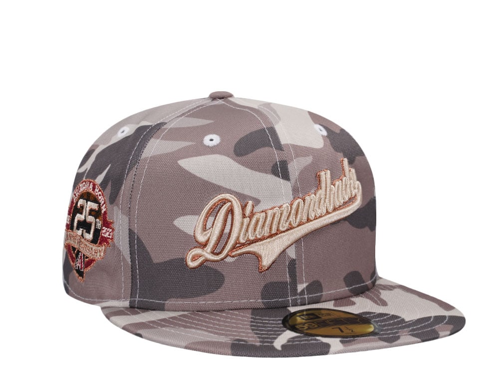 New Era Arizona Diamondbacks 25th Anniversary Camo Copper Edition 59Fiftys Fitted Casquette