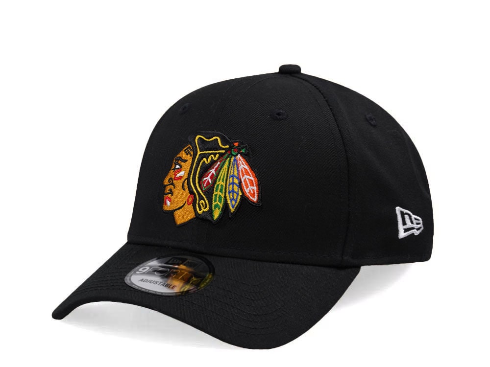 New Era Chicago Blackhawks NHL Injection 2024 Black 9Twenty Snapback Casquette